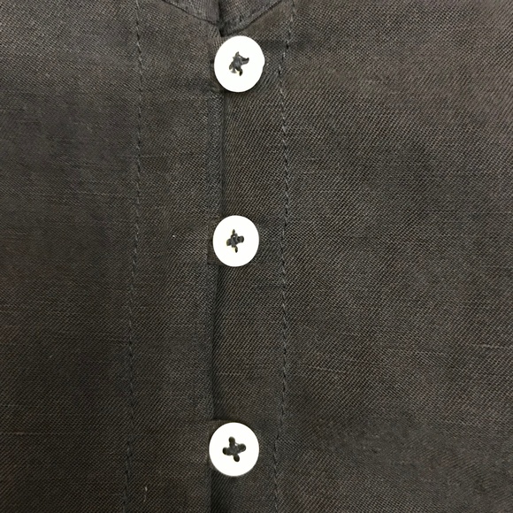 Steven Alan Colorblock Silk & Linen Blend Maxi Dress SP - Picture 11 of 12